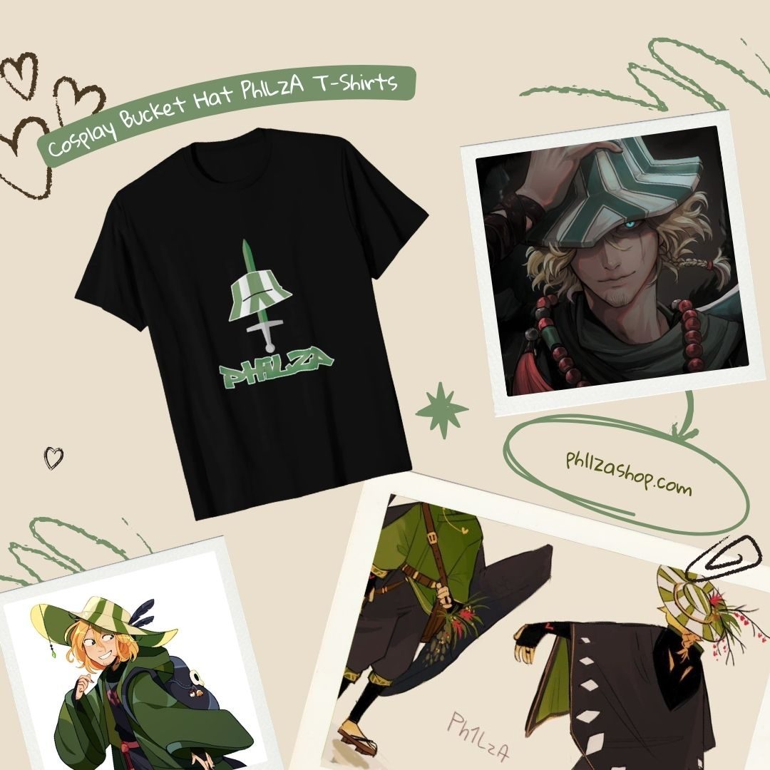 Cosplay Bucket Hat PTTT2207  Ph1LzA T-Shirts